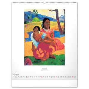 Nástenný kalendár Impresionizmus 2021 (11)