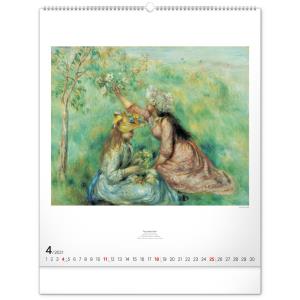 Nástenný kalendár Impresionizmus 2021 (12)