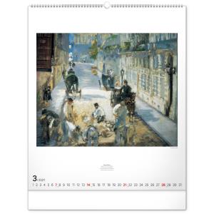 Nástenný kalendár Impresionizmus 2021 (13)