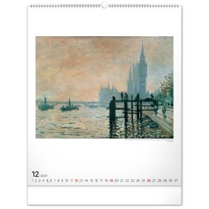 Nástenný kalendár Claude Monet 2021 (4)