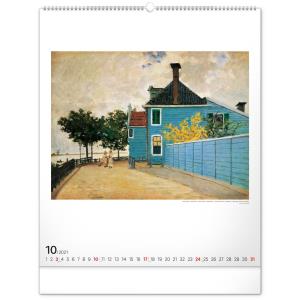 Nástenný kalendár Claude Monet 2021 (6)