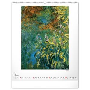 Nástenný kalendár Claude Monet 2021 (7)