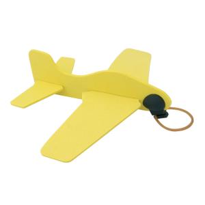 Baron puzzle v tvare lietadla, žltá
