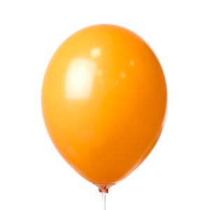 Nafukovací latexový balónik, 007 Oranžová