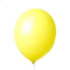 Nafukovací latexový balónik, 006 Žltá
