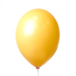 Nafukovací latexový balónik, 015 Okrová