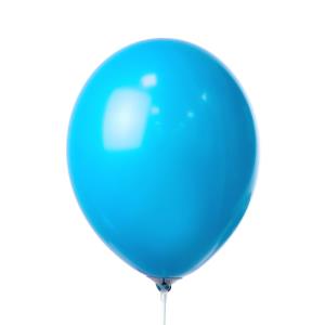 Nafukovací latexový balónik, 445 Cyan modrá