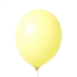 Balónik 27cm Pastelová farba, 450 Citrónovo žltá