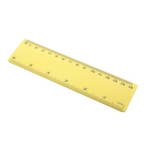 15 cm pravítko Hebe, žltá