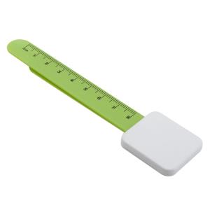 Plastová záložka s pravítkom ReXmark, zelená