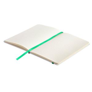 Zápisník s linkovanými stranami 130x210/160 strán Carmona, zelená (2)
