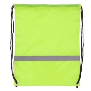 Sťahovací batoh s reflexným páskom Promo Reflect, žltá (3)