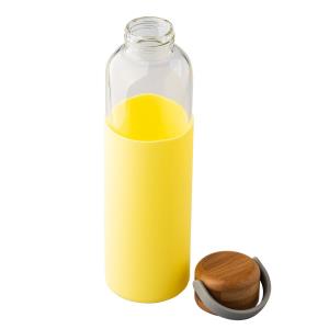 Sklenená fľaša 560 ml VOM BOOSTER, žltá (2)