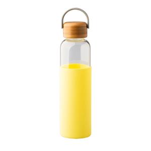 Sklenená fľaša 560 ml VOM BOOSTER, žltá (3)