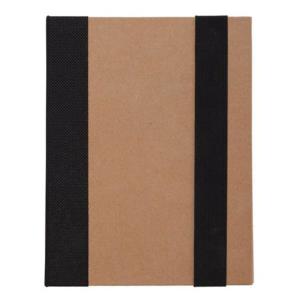 Zápisník s papieriky na poznámky Eco Note, čierna (4)