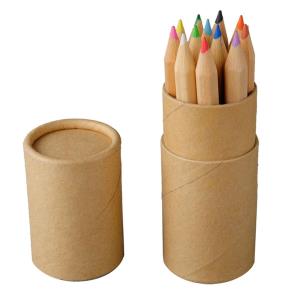 CRAYON sada 12 pasteliek, hnedá