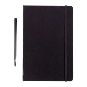 Sada zápisník a pero ABRANTES , čierna