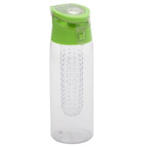 športová fľaša 700 ml s infuzérom FRUTELLO , zelená