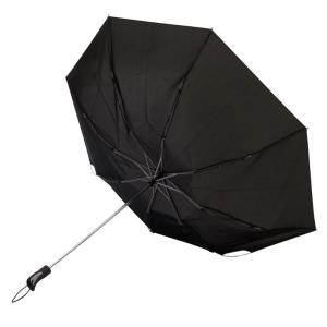 Skladací dáždnik odolný proti vetru Vernier, čierna (3)