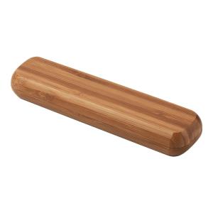 Guľôčkové pero z bambusu v krabičke Vizela, hnedá (2)