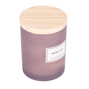 MUSK parfémovaná sviečka, sivá (3)
