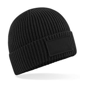 Módná čiapka s nášivkou Colour, 101 Black