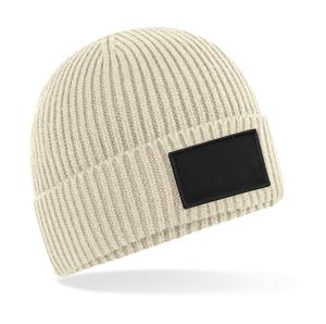 Módná čiapka s nášivkou Colour, 751 Oatmeal/Black