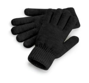 Pohodlné pletené rukavice Kendy, 144 Black Marl