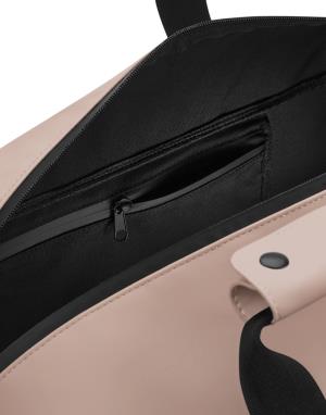 Matná PU cestovná taška na víkend, 710 Nude Pink