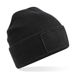 Potlačiteľná čiapka Patch, 101 Black