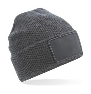 Potlačiteľná čiapka Patch, 131 Graphite Grey