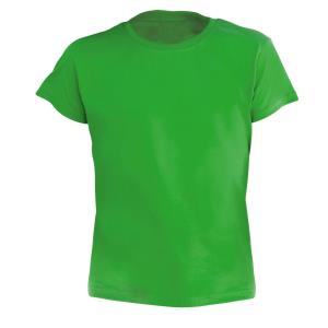 Hecom Kid farebné detské tričko, zelená