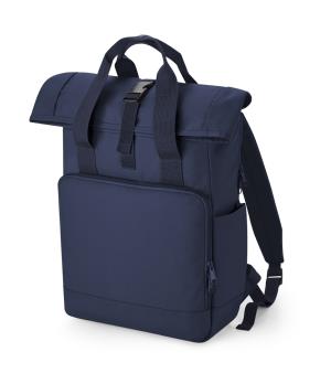 Recyklovaný ruksak Twin Handle Roll-Top Laptop, 207 Navy Dusk