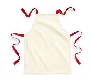 Zástera  FairTrade Cotton Junior, 065 Natural/Classic Red