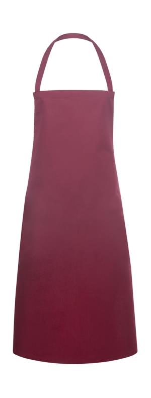 Zástera  Basic Bib Pinafore, 430 Dark Red