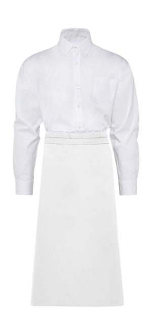 Čašnícka zástera , 000 White