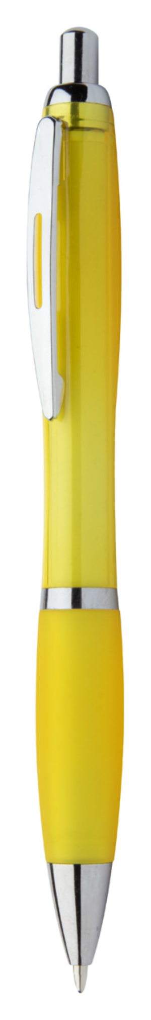 Plastové pero Swell, žltá