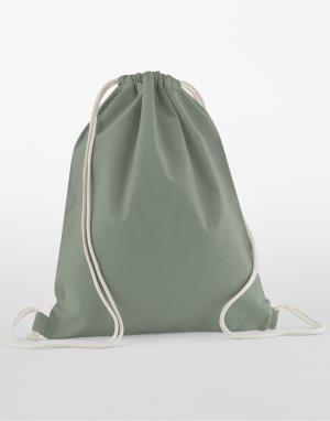 Batoh InCo. Gymsac z organickej bavlny, 502 Dusty Green