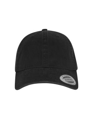 Nízkoprofilová šiltovka z opratej látky LoomLow Cap, 101 Black