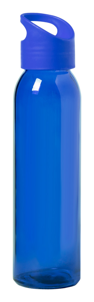 Sklenená športová fľaša Tinof, modrá