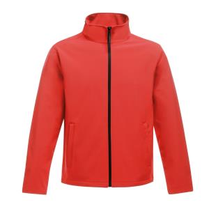 Pánska Softshellová Bunda Ablaze, 451 Classic Red/Black