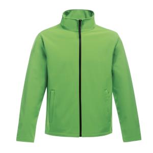 Pánska Softshellová Bunda Ablaze, 559 Extreme Green/Black