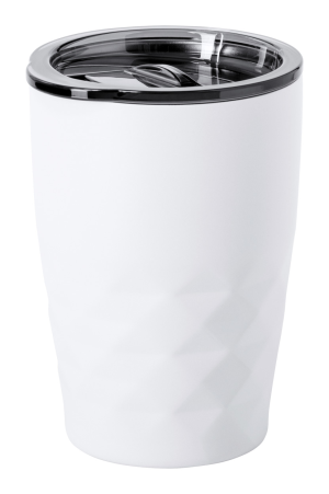 Termohrnček s medenou izoláciou Blur, Biela