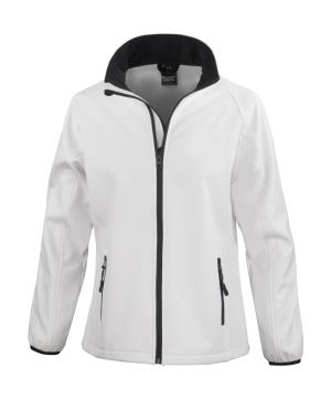 Dámska softshellová bunda Gragy, 056 White/Black