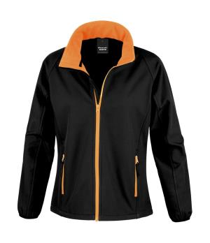 Dámska softshellová bunda Gragy, 178 Black/Orange