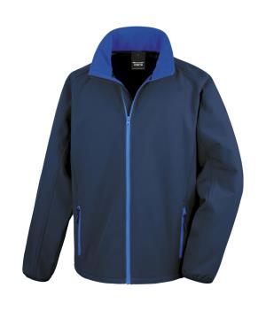 Potlačiteľná Softshellová bunda, 237 Navy/Royal