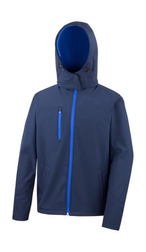 Softshellová bunda s kapucňou  TX Performance, 237 Navy/Royal
