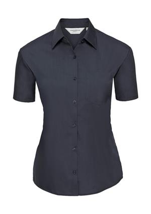 Blúzka s kratkými rukávmi Poplin , 201 French Navy