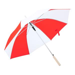 Dáždnik Korlet, bielo-červená