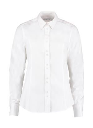 Dámska košela s dlhými rukávmi, 000 White